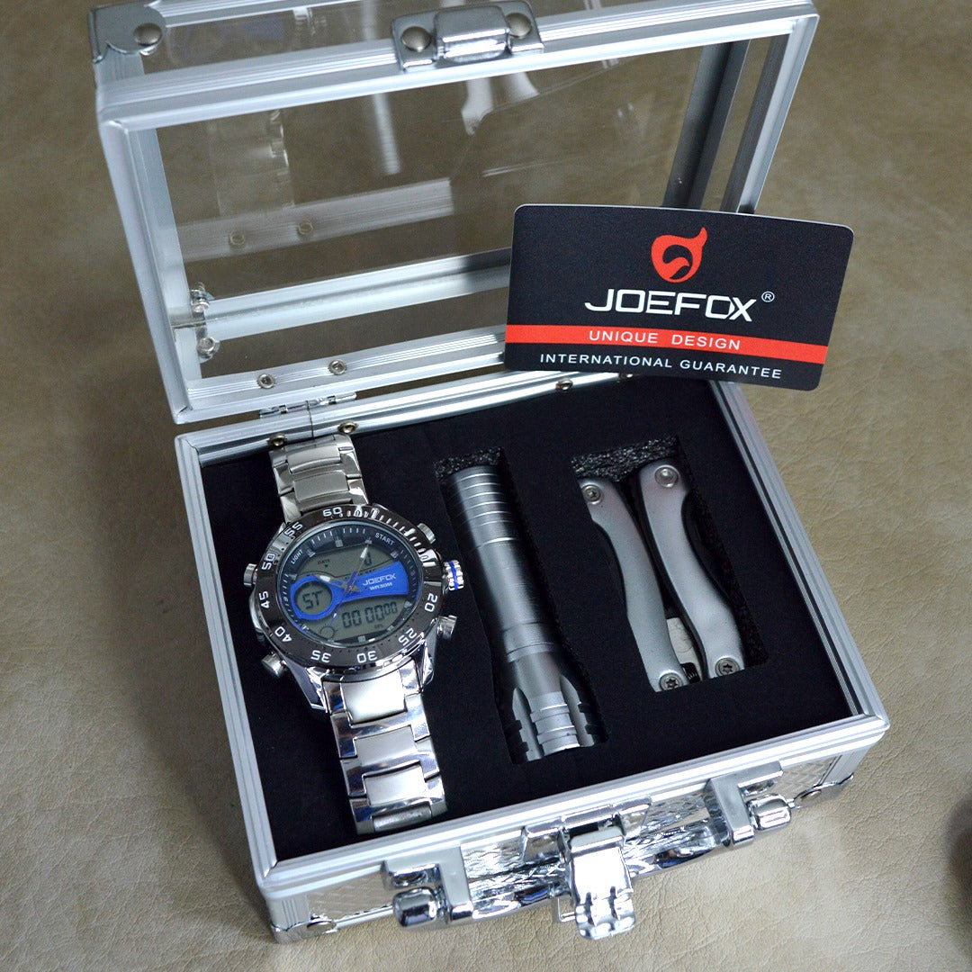 Combo Estuche + Reloj Joefox muchi