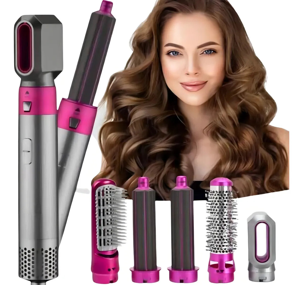 Secador ondulador cepillo hot air styler 5 en 1