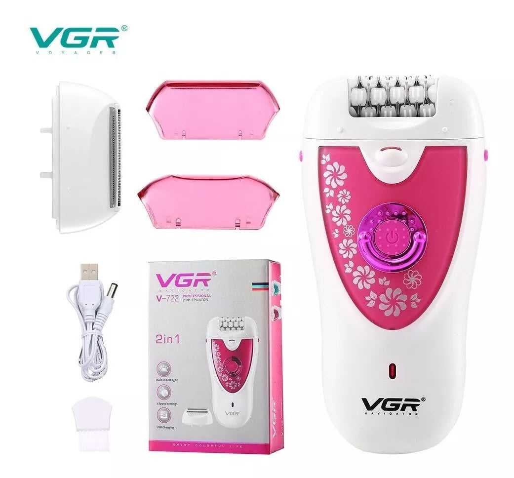 Depiladora Dama VGR V-722 2 muchi