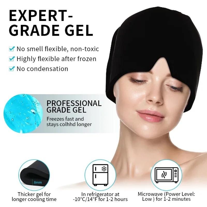 Gorro para aliviar la migraña 3 muchi