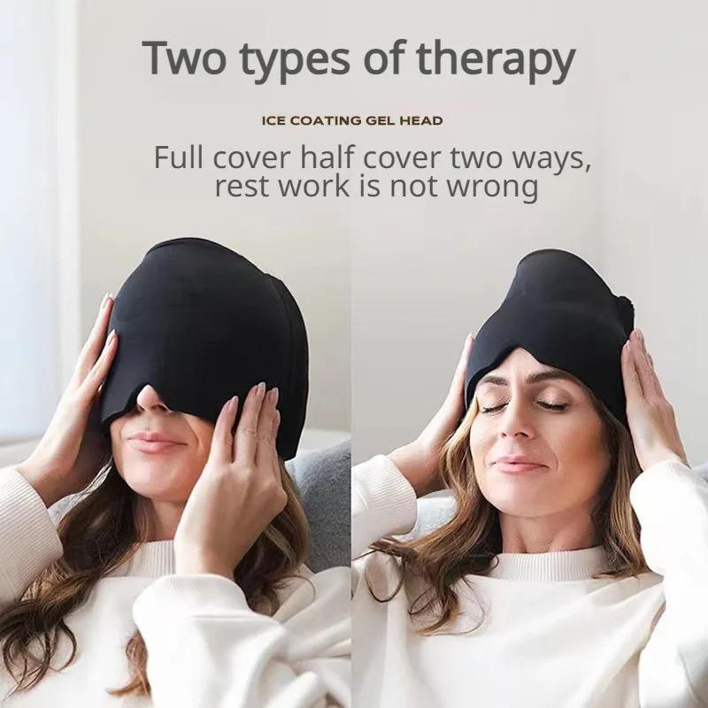 Gorro para aliviar la migraña 4 muchi