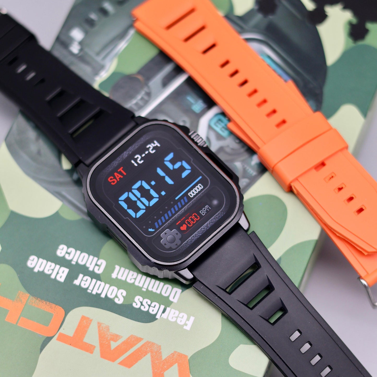 Smartwatch Inteligente Militar 3 muchi
