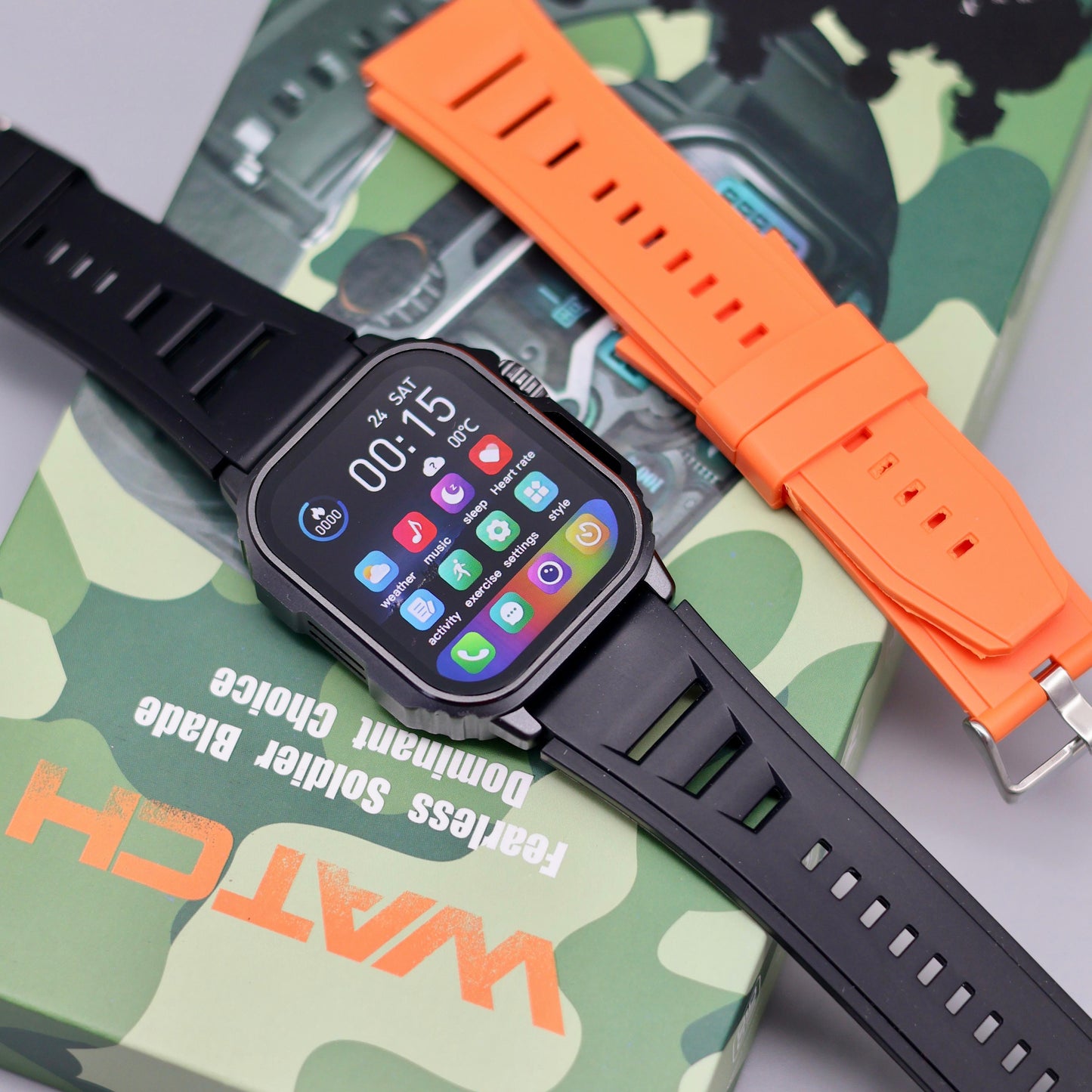 Smartwatch Inteligente Militar 1 muchi