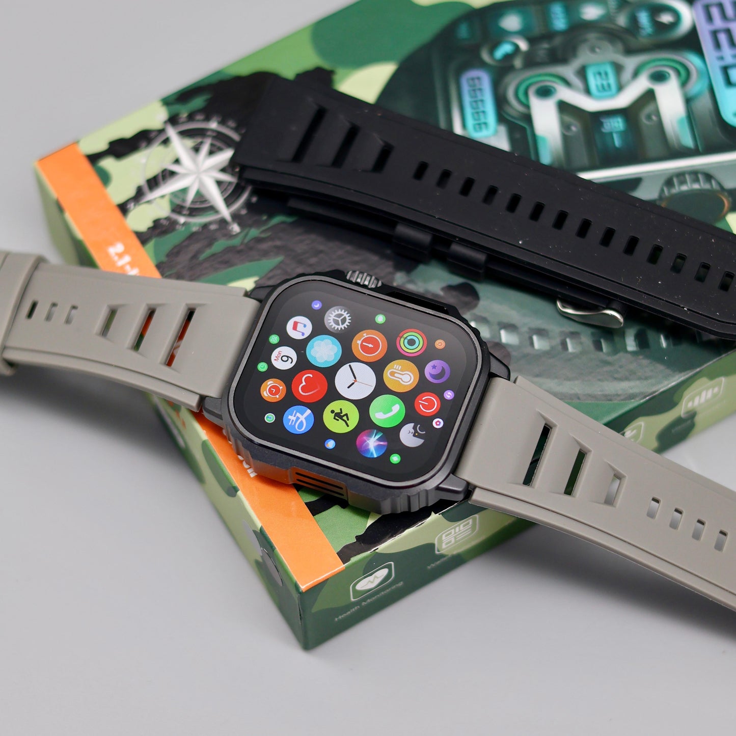 Smartwatch Inteligente Militar muchi