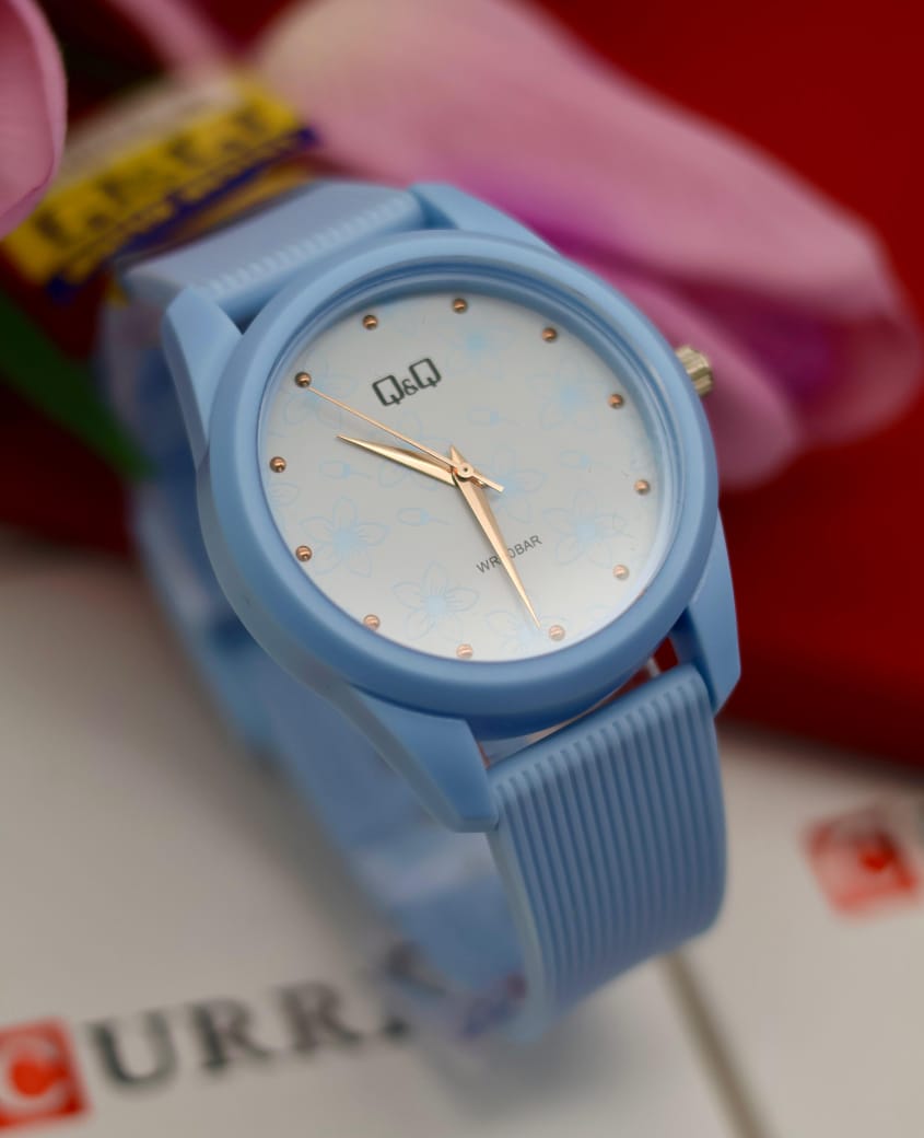Reloj Q&Q dama goma original
