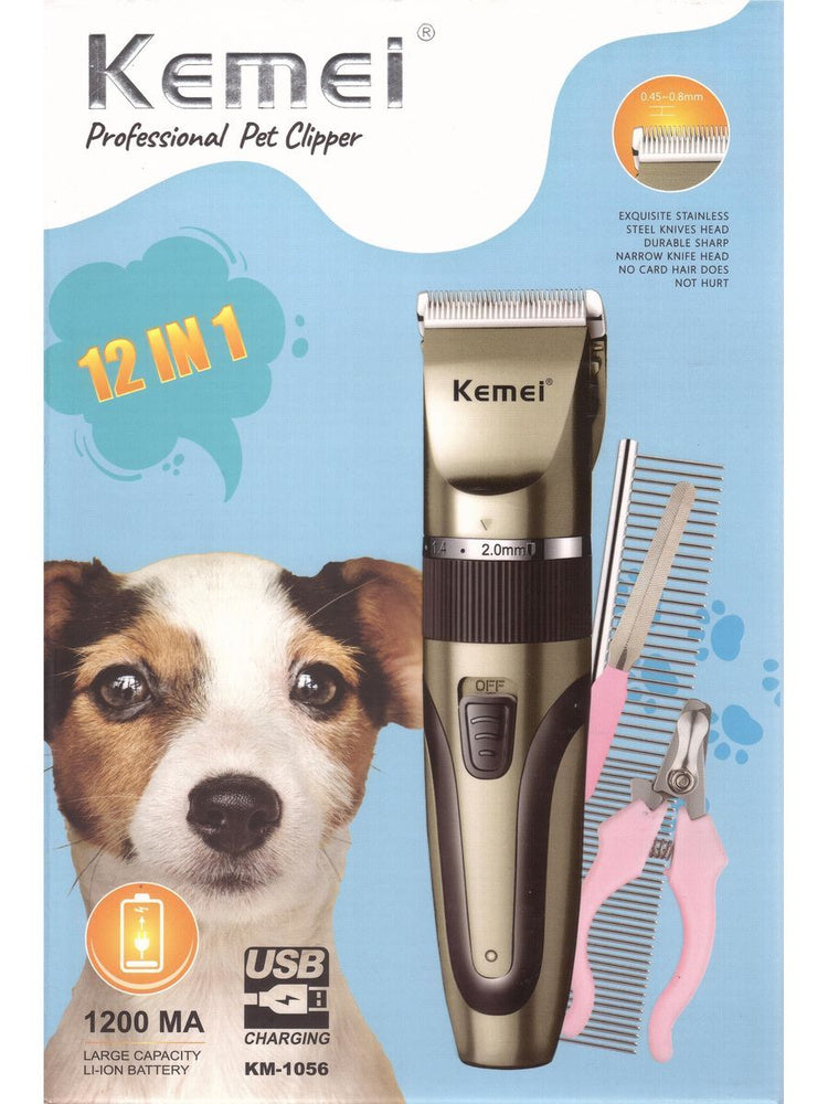 Máquina De Motilar Para Perro Kemei Km 1056 1 muchi