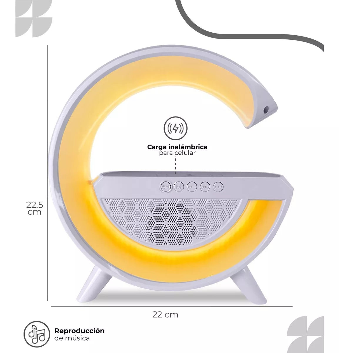 Parlante forma G BT2301 muchi