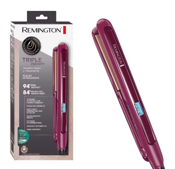 Plancha Remington Triple Infusión S7740 muchi