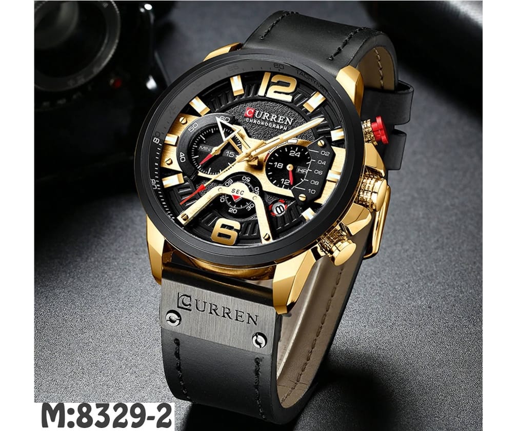 Reloj Curren de Cuero hombre 8329 2 muchi