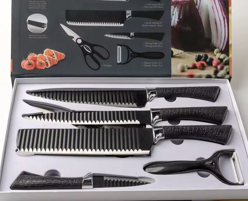 Set Cuchillos Negros