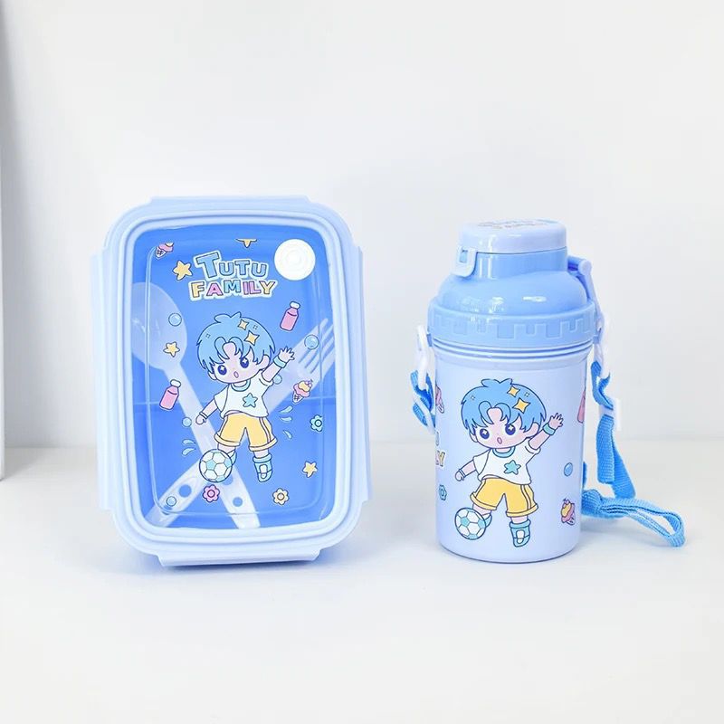 Kit termo + porta comida