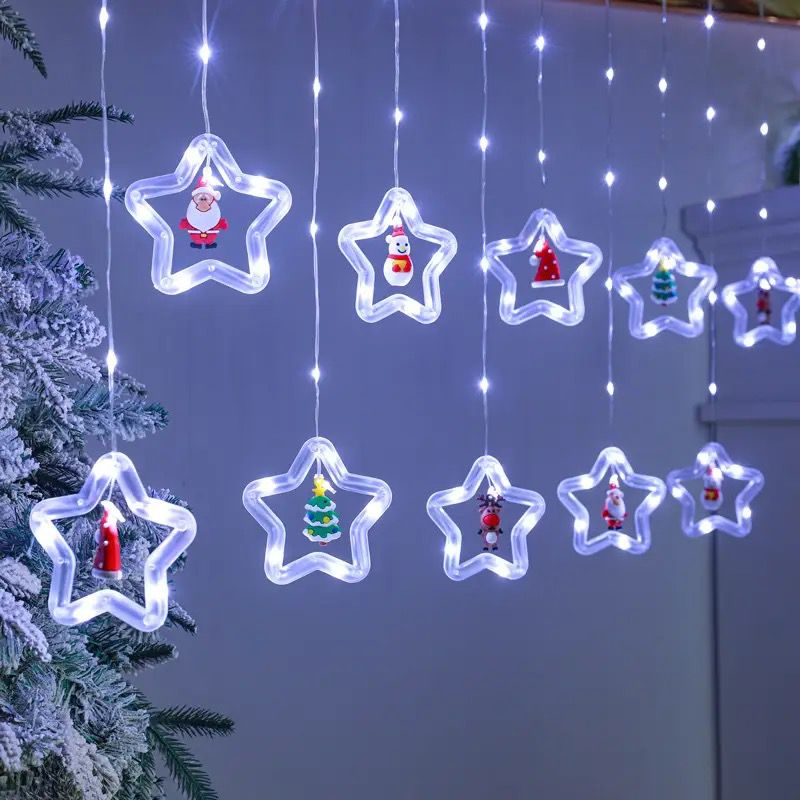 Cortina estrella 3mt muchi