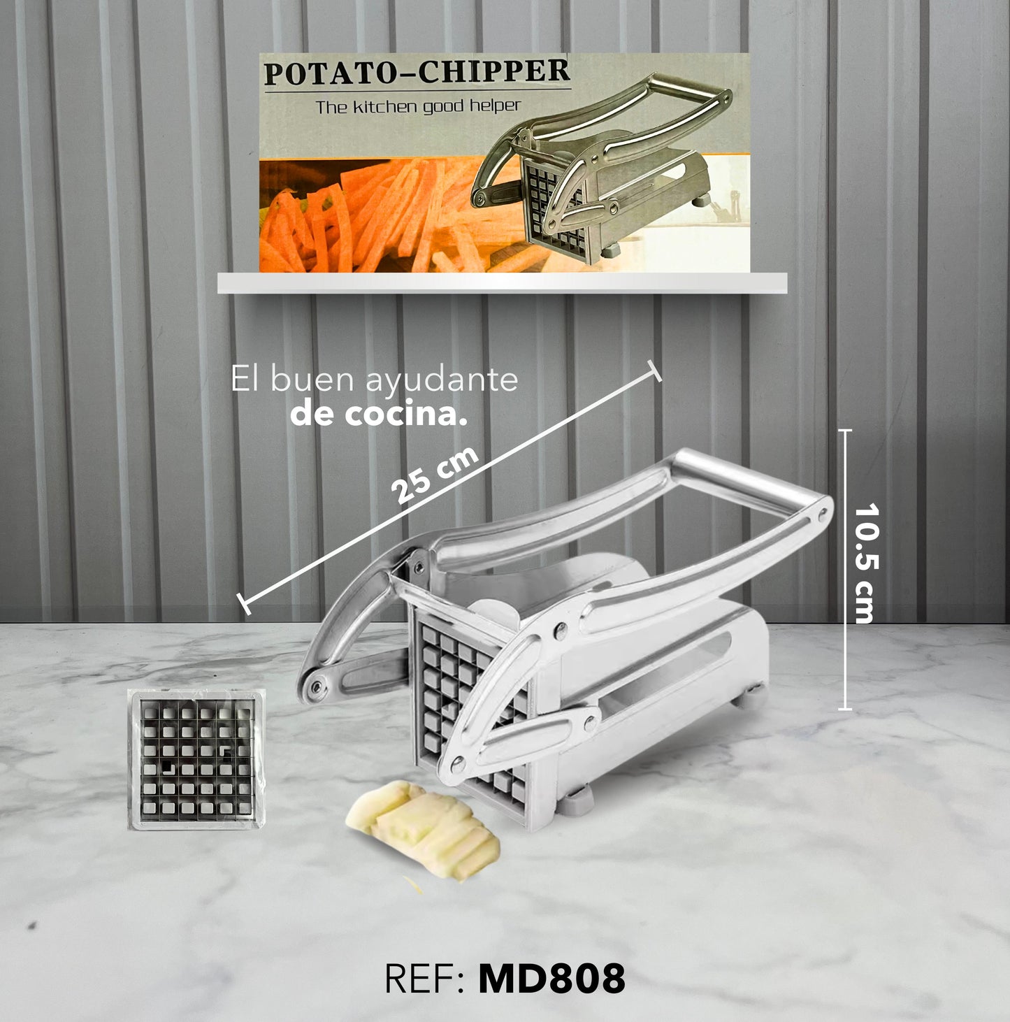 Cortador de Papas Fritas