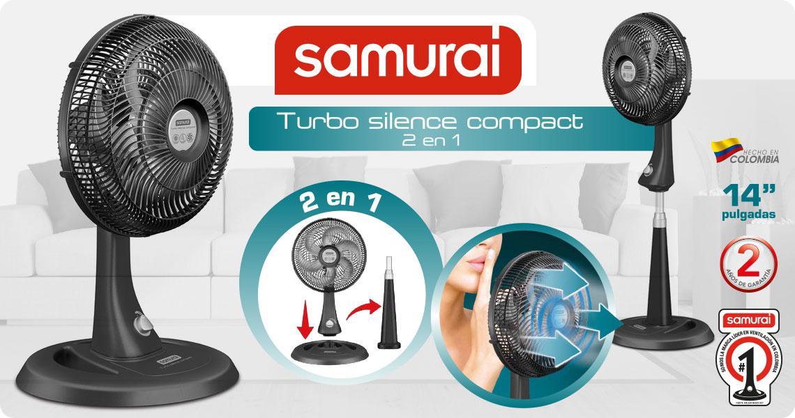Ventilador Samurái 2 en 1 14 pulgadas
