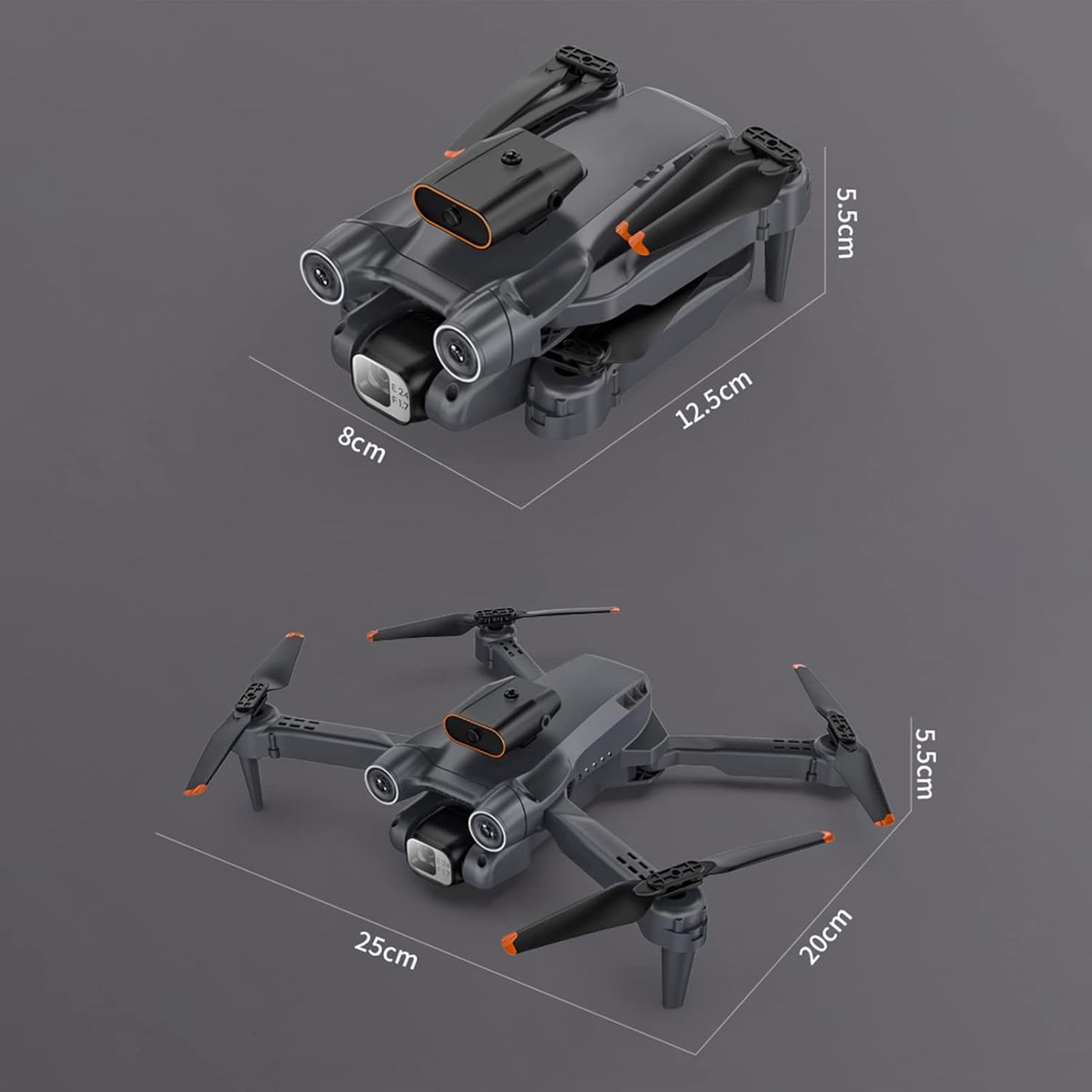 Mini Dron G8 3 muchi