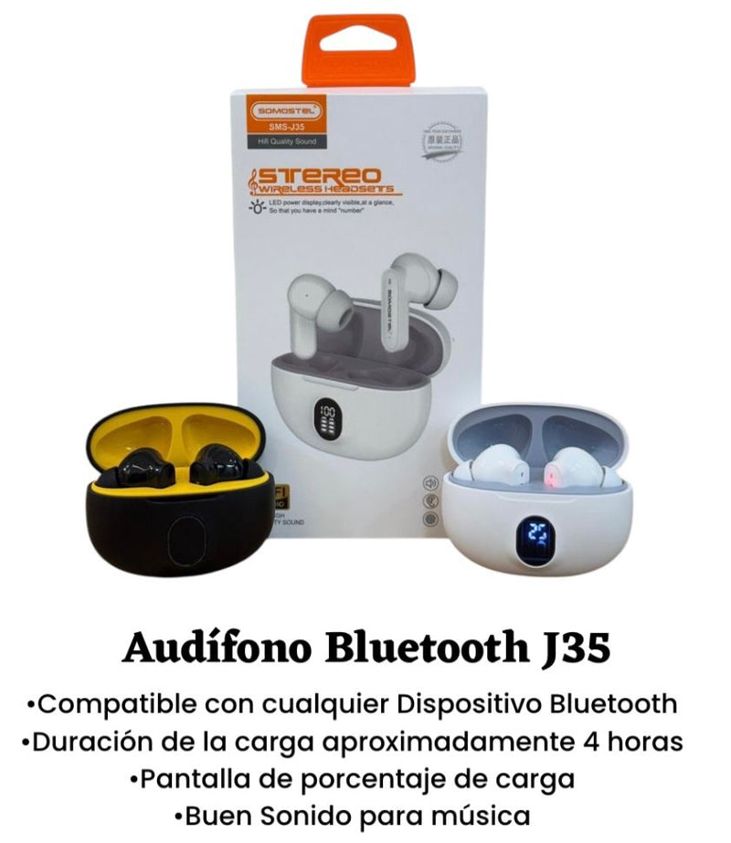audifonos j35 muchi
