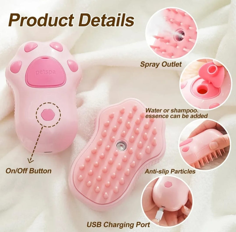 Cepillo Para Mascota Con Humidificador 5 muchi