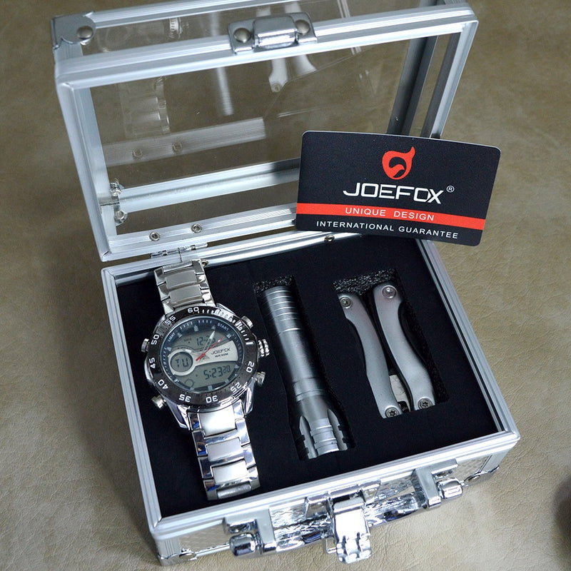 Combo Estuche + Reloj Joefox 4 muchi