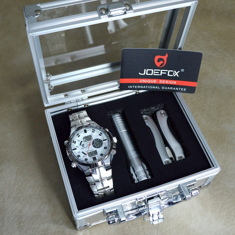 Combo Estuche + Reloj Joefox 6 muchi