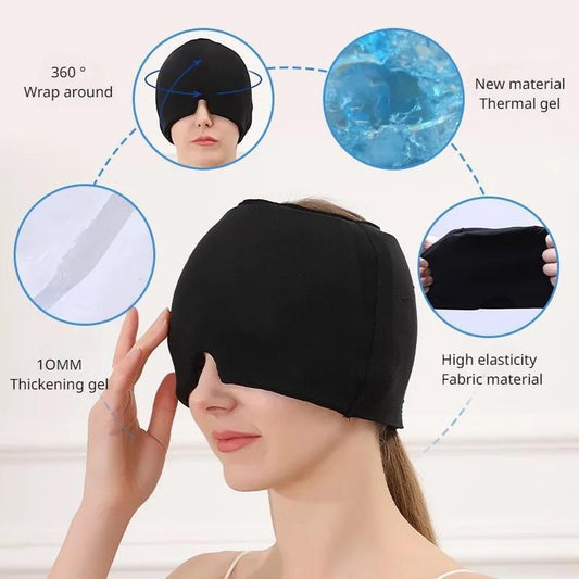 Gorro para aliviar la migraña muchi
