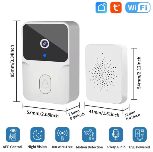 Timbre Wi Fi con Cámara muchi