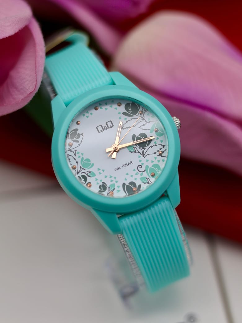 Reloj Q&Q dama goma original