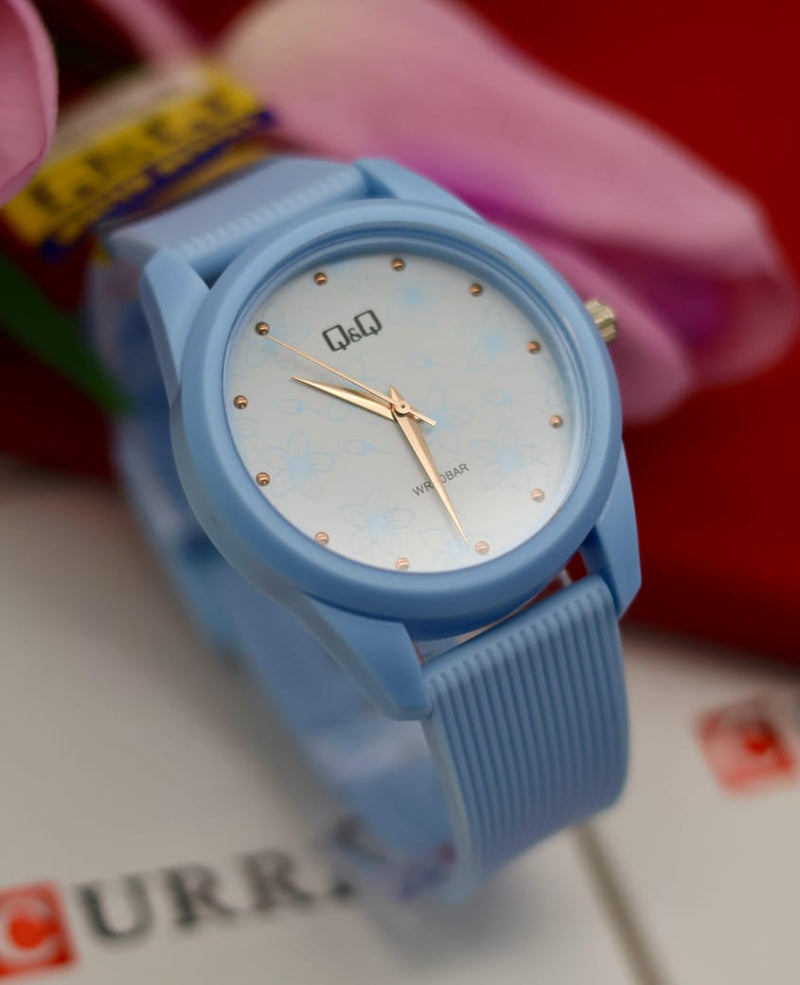 Reloj Q&Q dama goma original