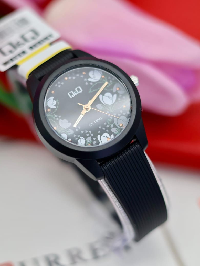 Reloj Q&Q dama goma original