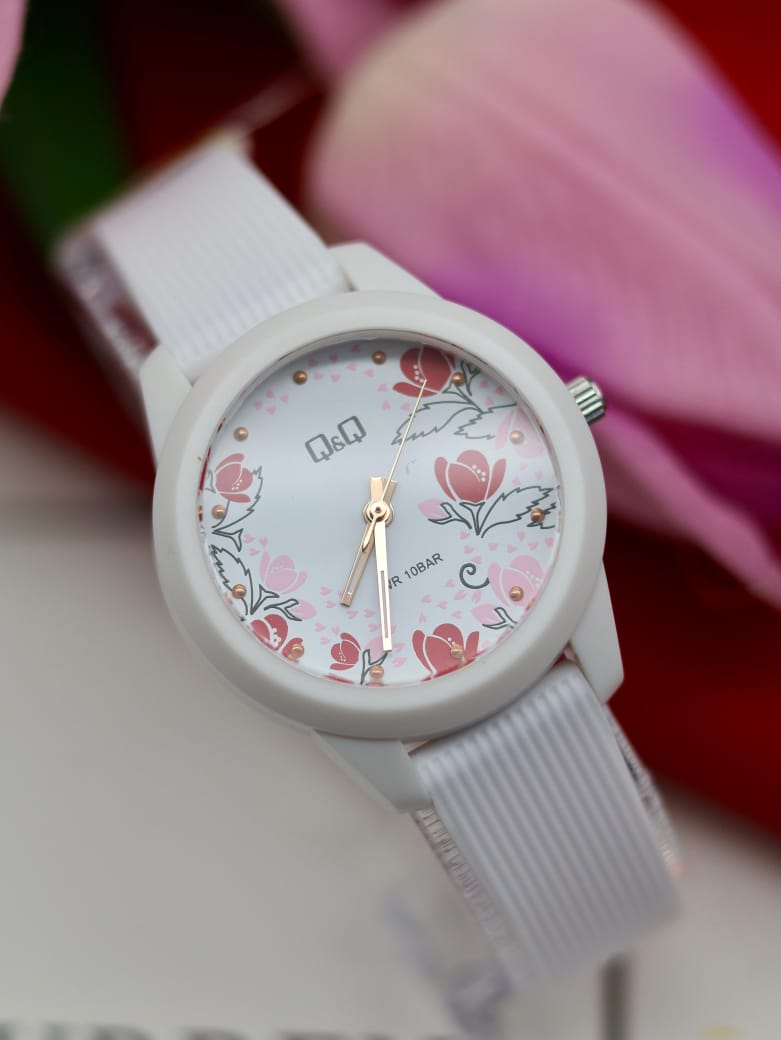 Reloj Q&Q dama goma original