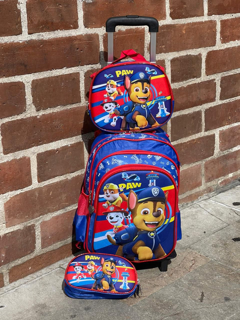Morral Trío Paw Patrols muchi