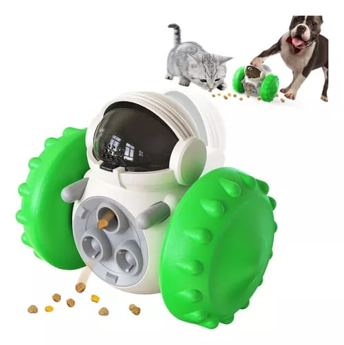 Juguete Dispensador De Comida Para Mascotas Perros Y Gatos 1 muchi