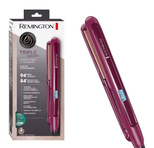 Plancha Remington Triple Infusión S7740 muchi
