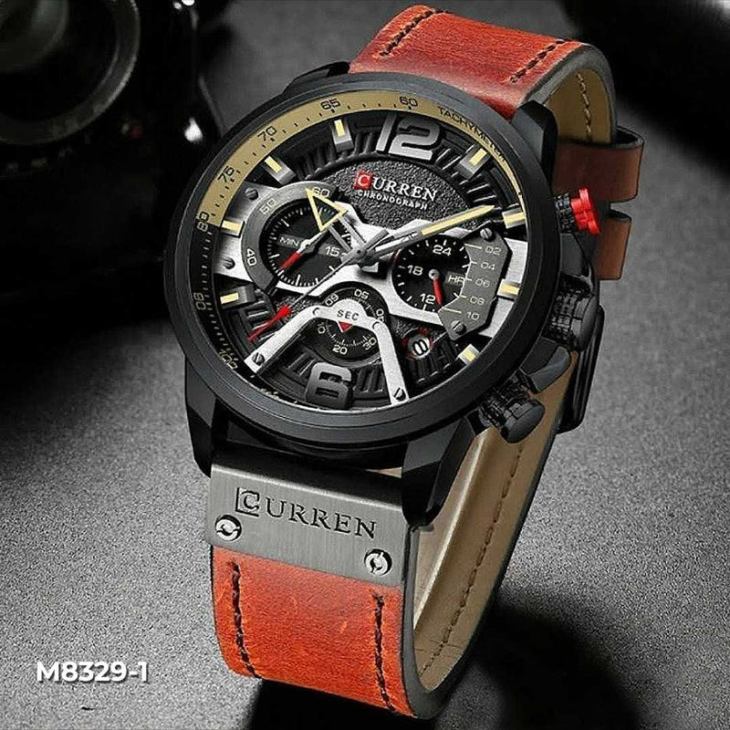 Reloj Curren de Cuero hombre 8329 1 muchi