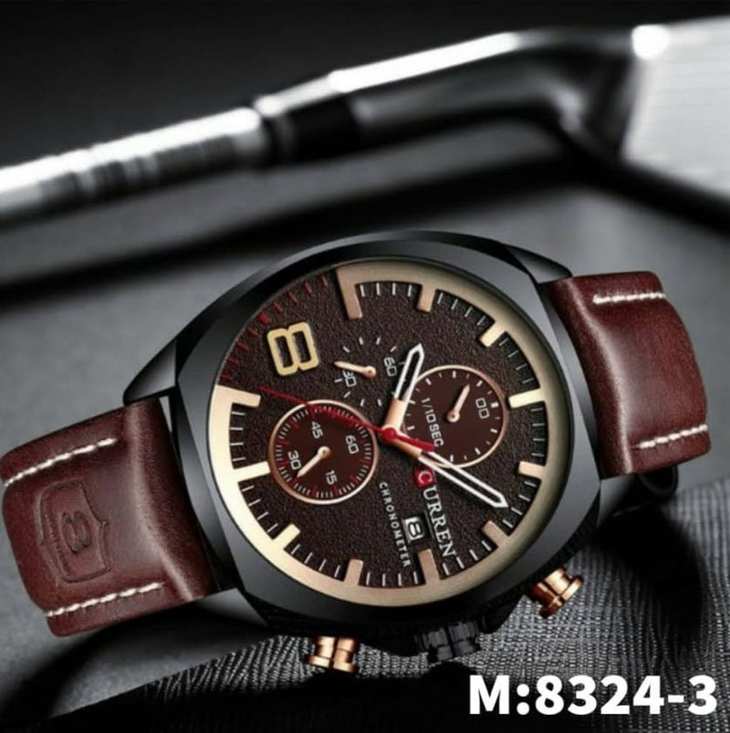 Reloj Curren de Cuero hombre 8329 3 muchi