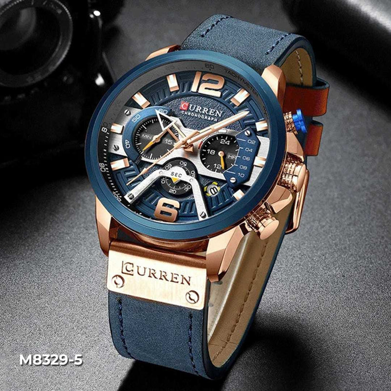 Reloj Curren de Cuero hombre 8329 5 muchi