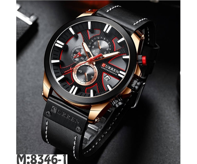 Reloj Curren de Cuero hombre 8346 1 muchi
