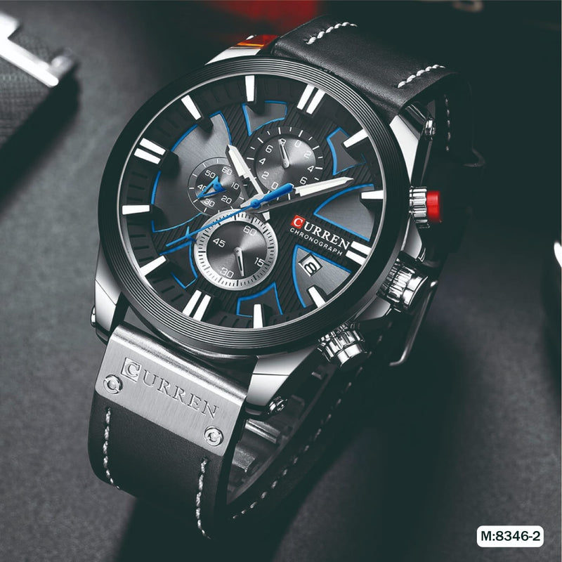 Reloj Curren de Cuero hombre 8346 2 muchi