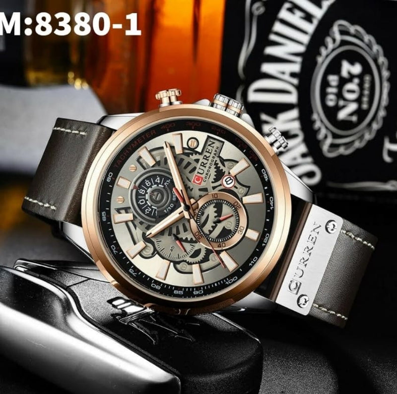 Reloj Curren de Cuero hombre 8380 1 muchi
