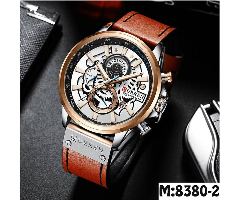 Reloj Curren de Cuero hombre 8380 2 muchi