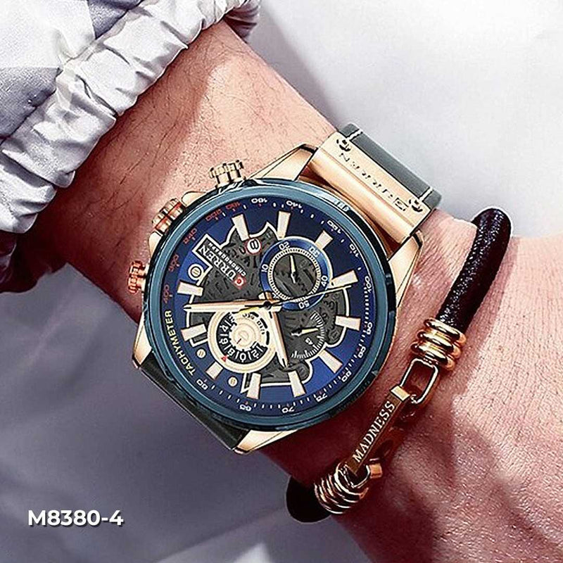 Reloj Curren de Cuero hombre 8380 4 muchi