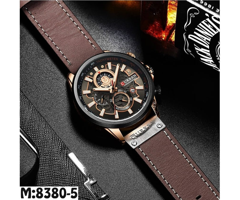 Reloj Curren de Cuero hombre 8380 muchi