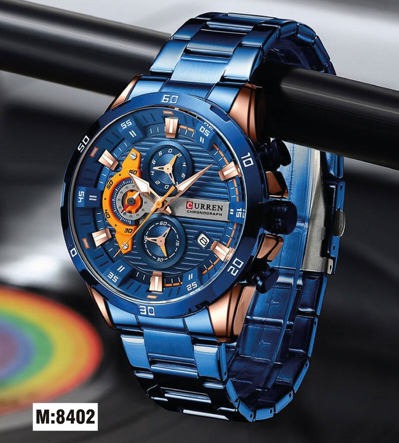 Reloj Curren metálico 8402 muchi