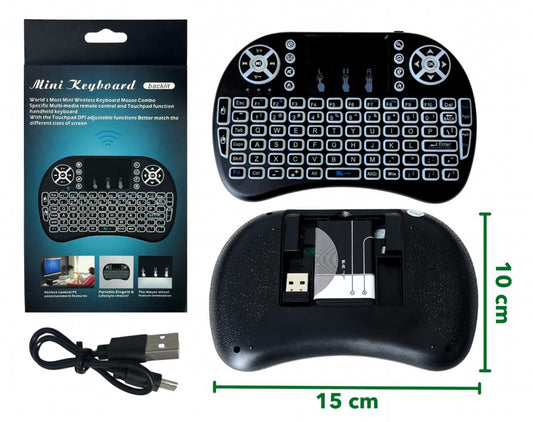 mini teclado smart tv muchi