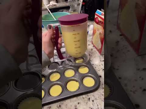 Dispensador de mezcla, repostería fácil y sin desorden