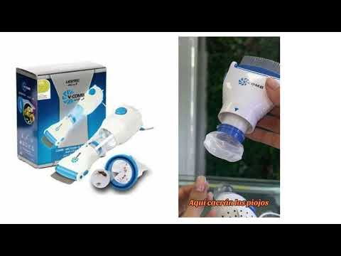 Peine y Aspiradora Para Piojos