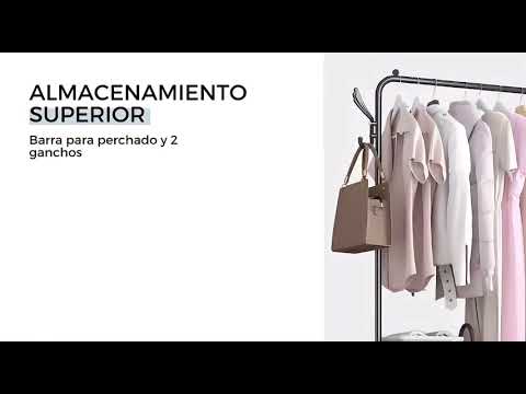 Perchero de pasillo con zapatero