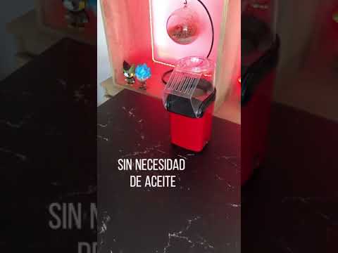 Crispetera eléctrica, palomitas perfectas sin aceite