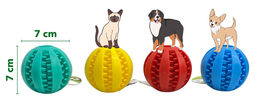 Juguete Pelota de goma para mascotas
