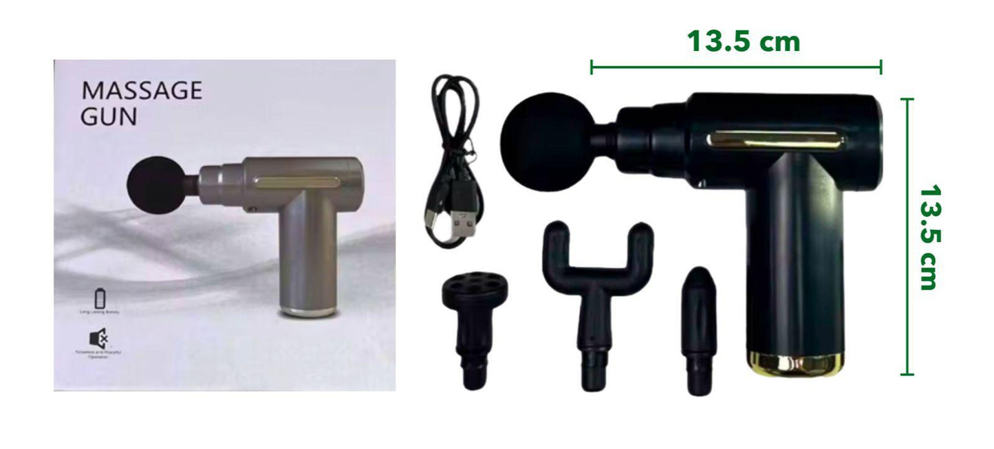 Masajeador Gun 4 cabezas SK 368 720