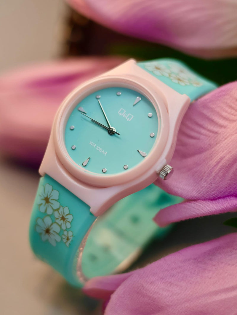 Reloj Q&Q - Producto Original verde muchi